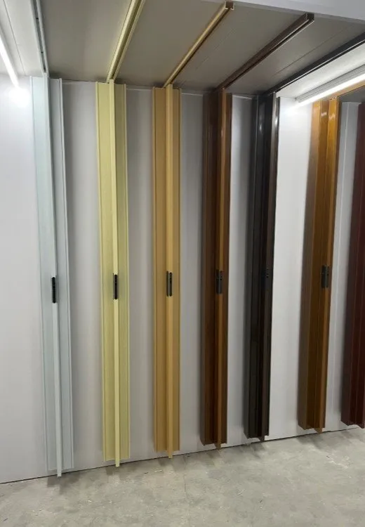 Series color of PVC folding door